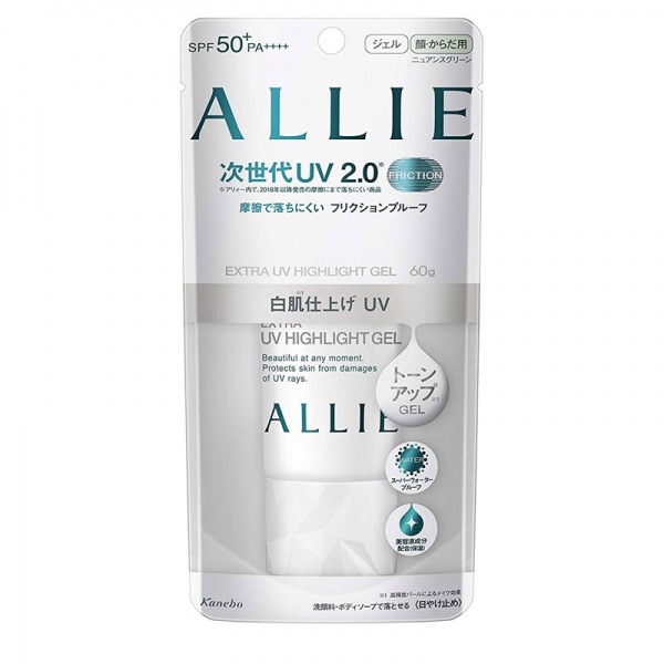 재팬홀릭의,ALLIE UV HIGHLIGHT GEL SPF50 + / PA ++++ 60G 사진입니다.