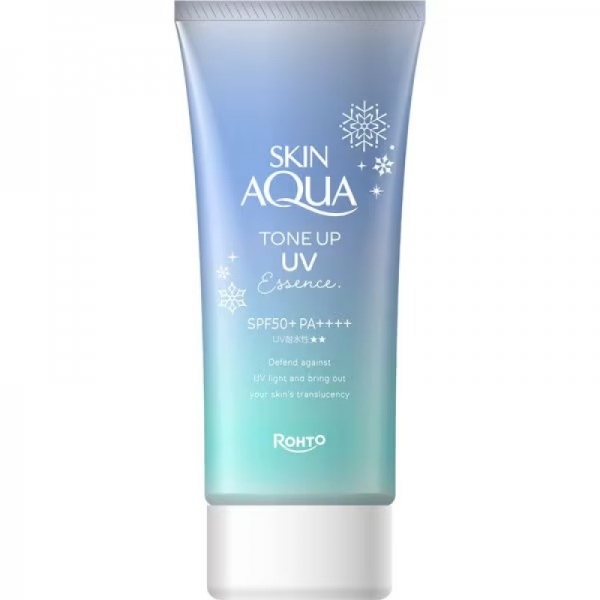 재팬홀릭의,스킨아쿠아 톤업 UV 에센스 블루 80g SPF50＋/PA＋＋＋＋ (블루 컬러 색백 피부 사봉의 향) 사진입니다.